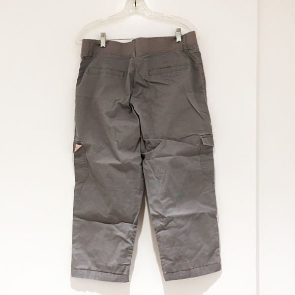 Gray Lee relaxed fit cropped pants size 12 medium - Picture 2 of 8